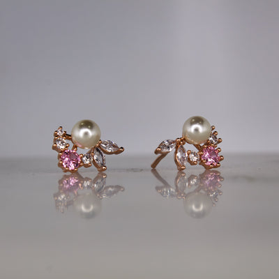 Bunny Blush Stud Earrings - The Jazzy Owl