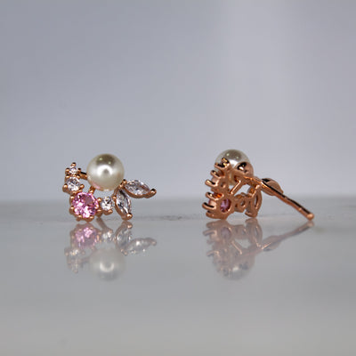 Bunny Blush Stud Earrings - The Jazzy Owl