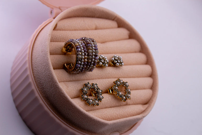 Royal Riot Stud Earrings - The Jazzy Owl
