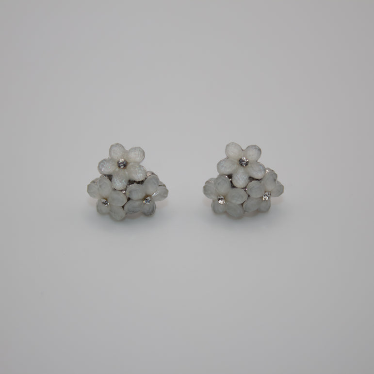 Mother of Pearl Bloom Studs - The Jazzy Owl