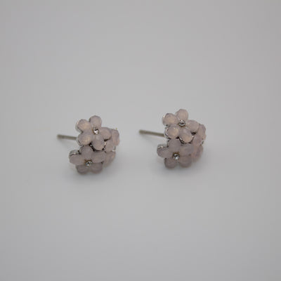 Mother of Pearl Bloom Studs - The Jazzy Owl