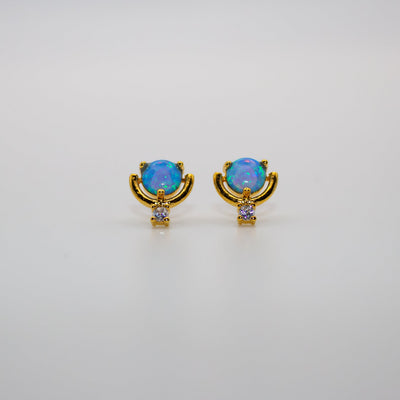Opal Pop Stud Earrings