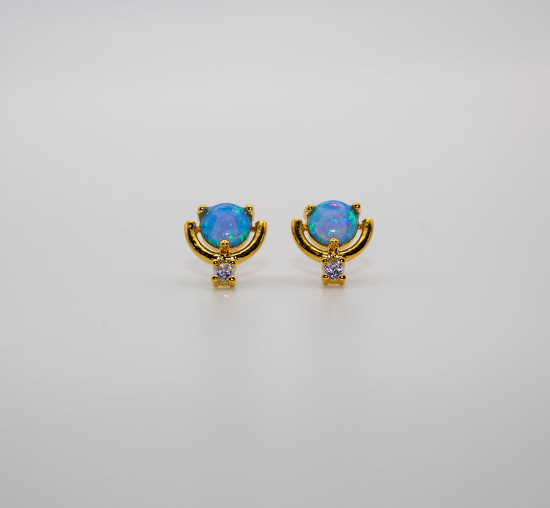 Opal Pop Stud Earrings