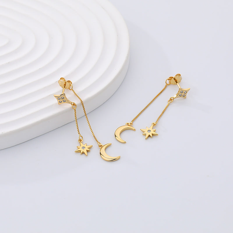 Moony Tunes Drop Earrings