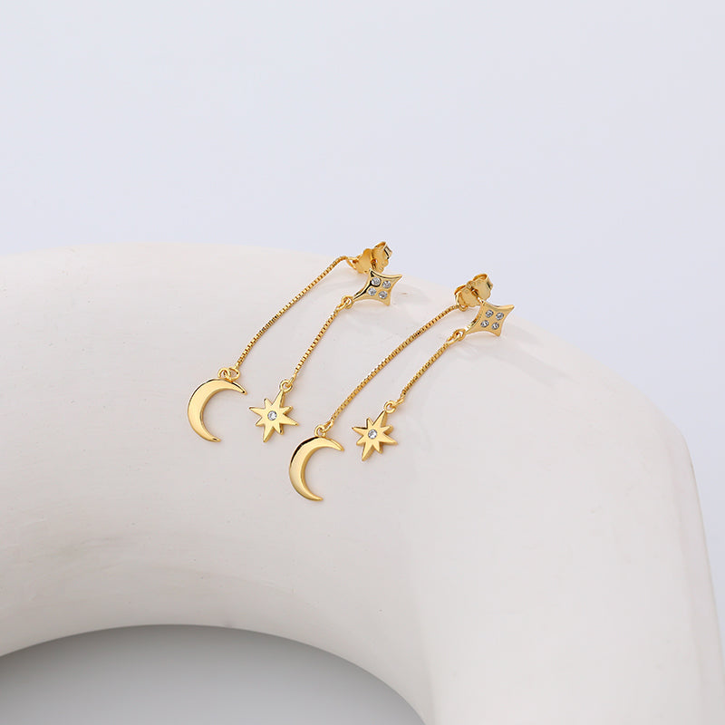 Moony Tunes Drop Earrings