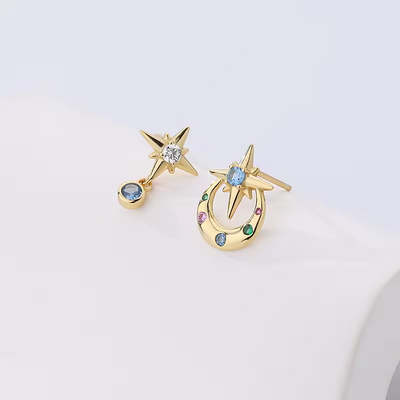Celestial Mischief Stud Earrings