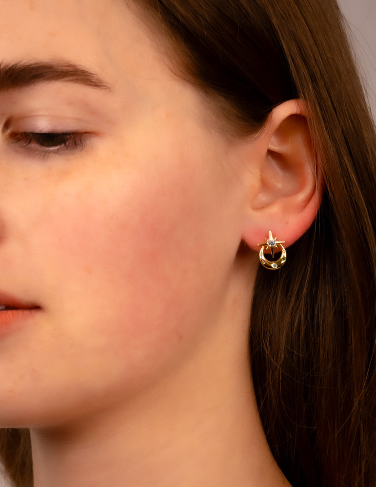 Celestial Mischief Stud Earrings