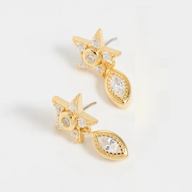 Starry Drama Stud Earrings