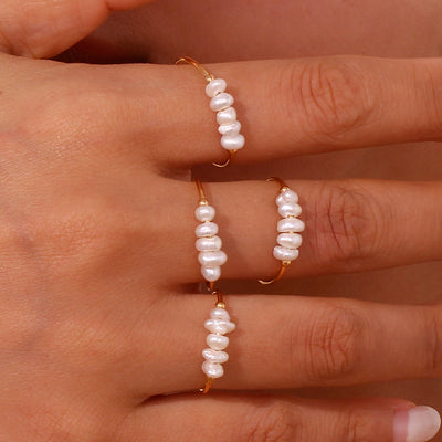 Perky Pearl Ring