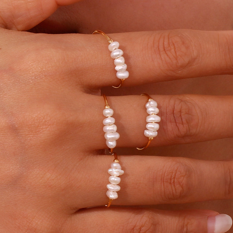 Perky Pearl Ring