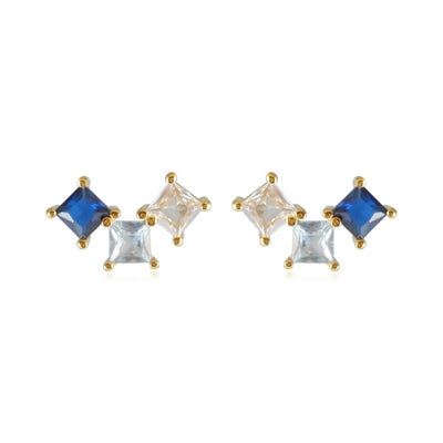 Blue Wink Earrings