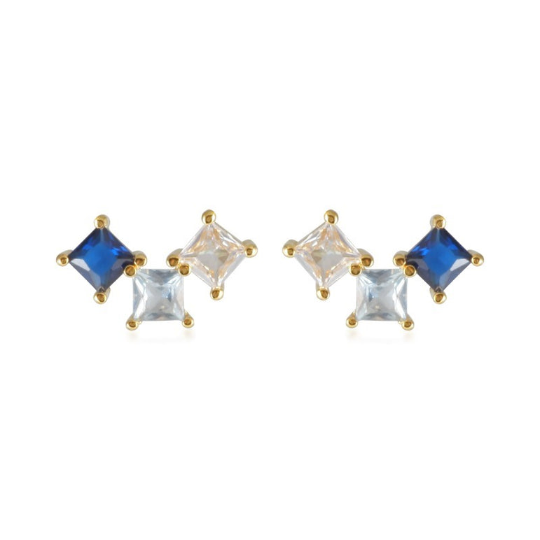 Blue Wink Earrings