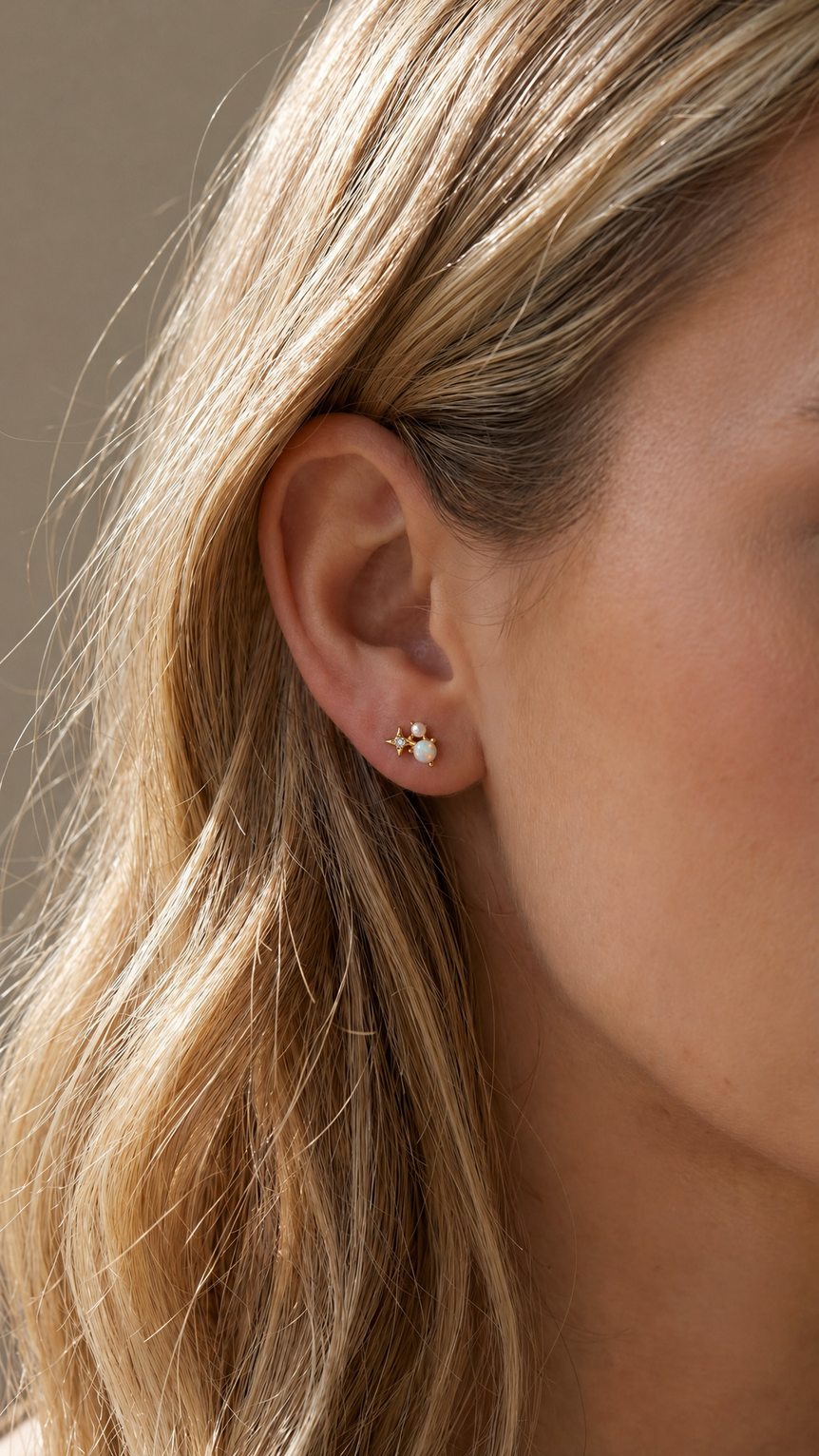 Starry Popper stud Earrings