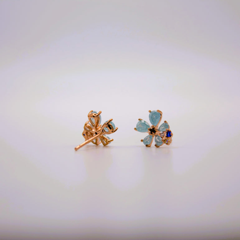 Blue Me Away Studs - The Jazzy Owl