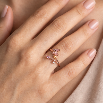 Flutter Affair Ring - The Jazzy Owl