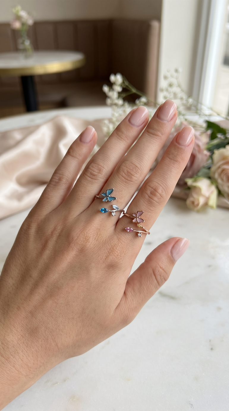 Flutter Affair Ring - The Jazzy Owl