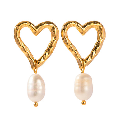 Golden Romance Drop Earrings