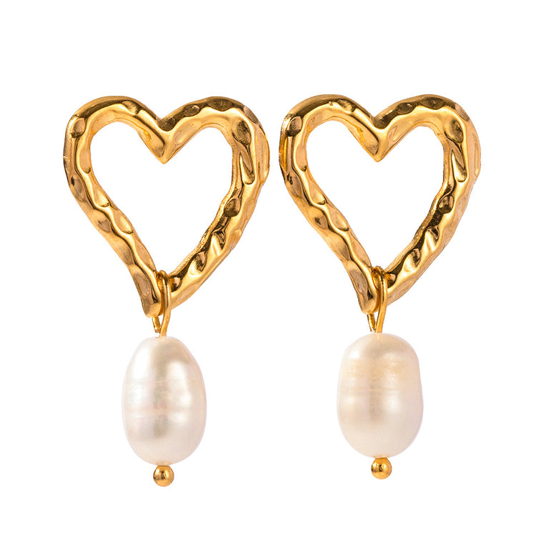 Golden Romance Drop Earrings