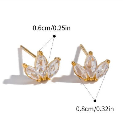 Petal Pop Stud Earrings - The Jazzy Owl