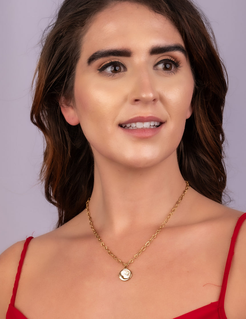 Bestie Necklace - Moon