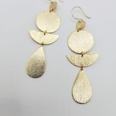 Gold & Beautiful Earrings