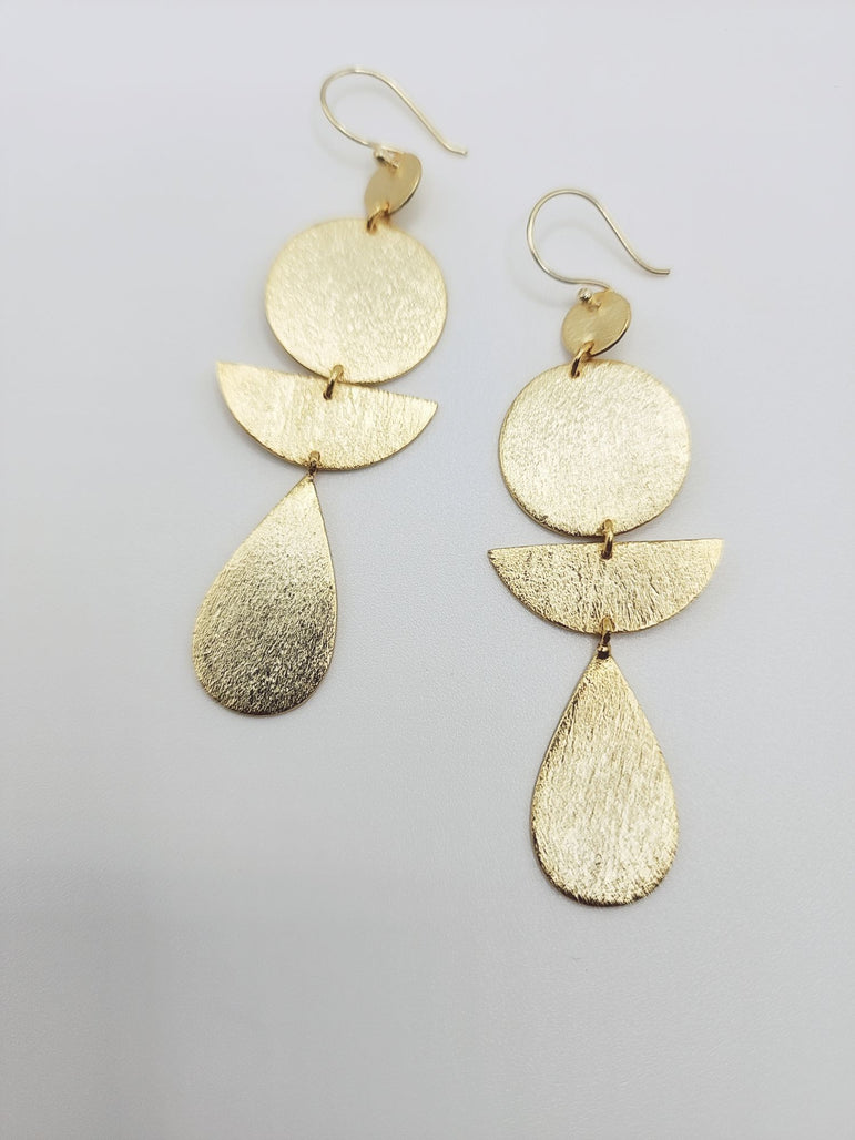 Gold & Beautiful Earrings