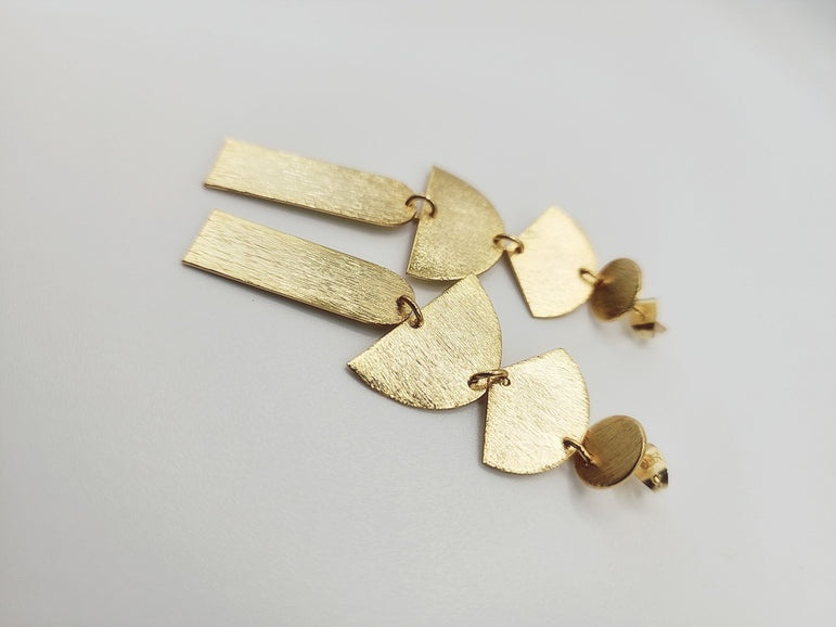Gold & Beautiful Earrings