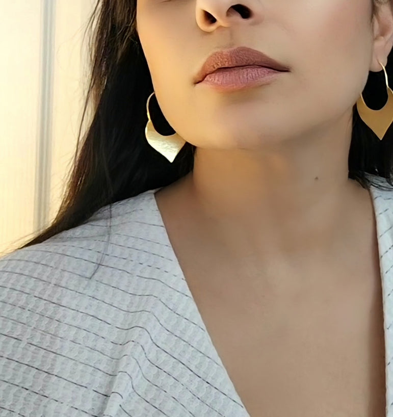 Gold & Beautiful Earrings - The Jazzy Owl