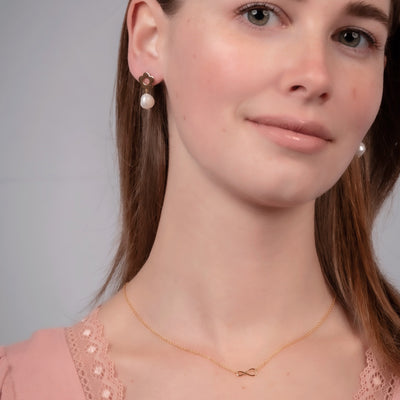 Floret Dew Drop Earrings
