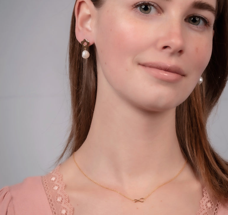 Floret Dew Drop Earrings