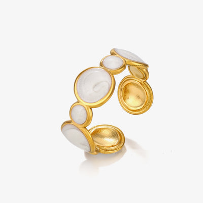 White Aura Ring