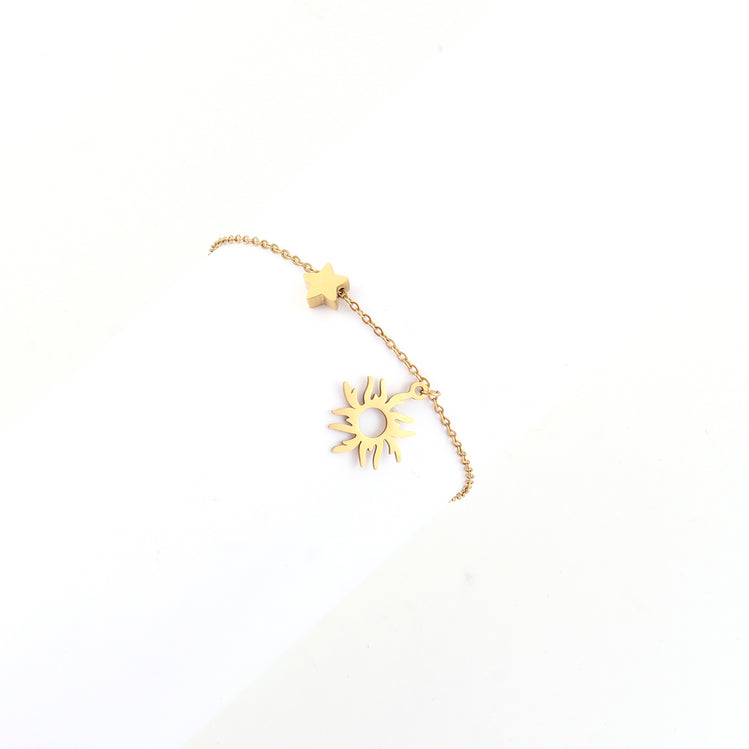  Sunbeam Charm Anklet - The Jazzy Owl