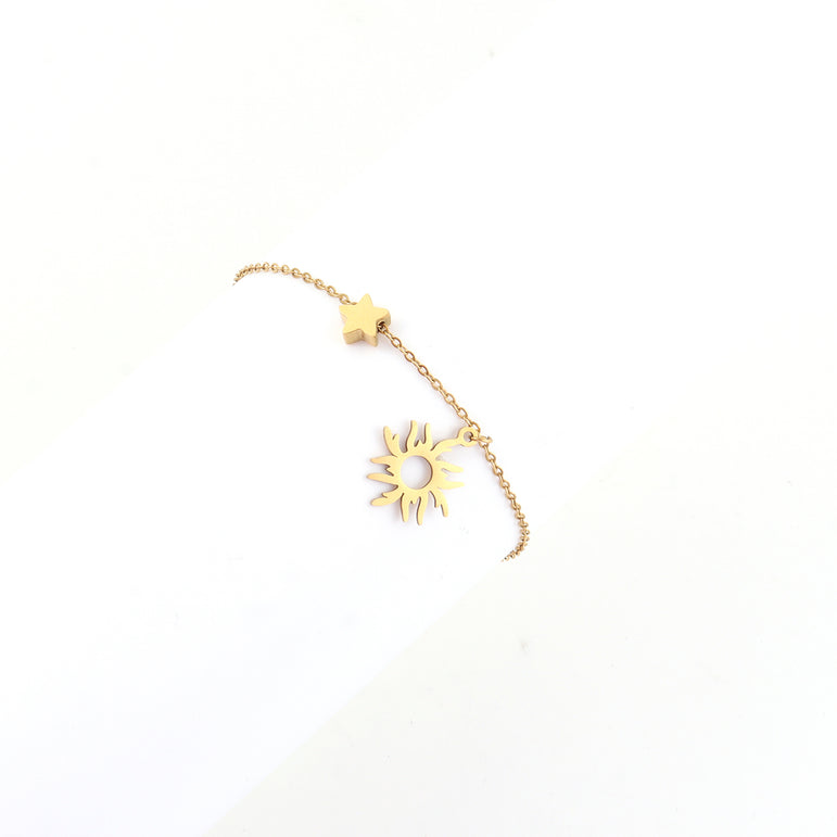  Sunbeam Charm Anklet - The Jazzy Owl