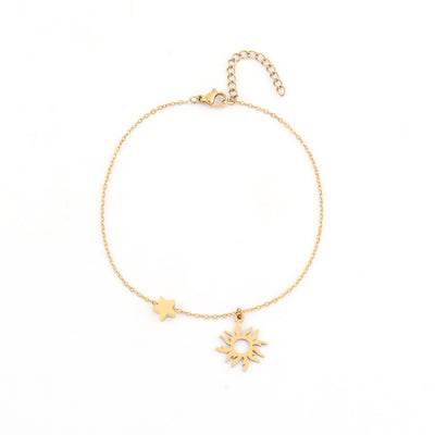  Sunbeam Charm Anklet - The Jazzy Owl