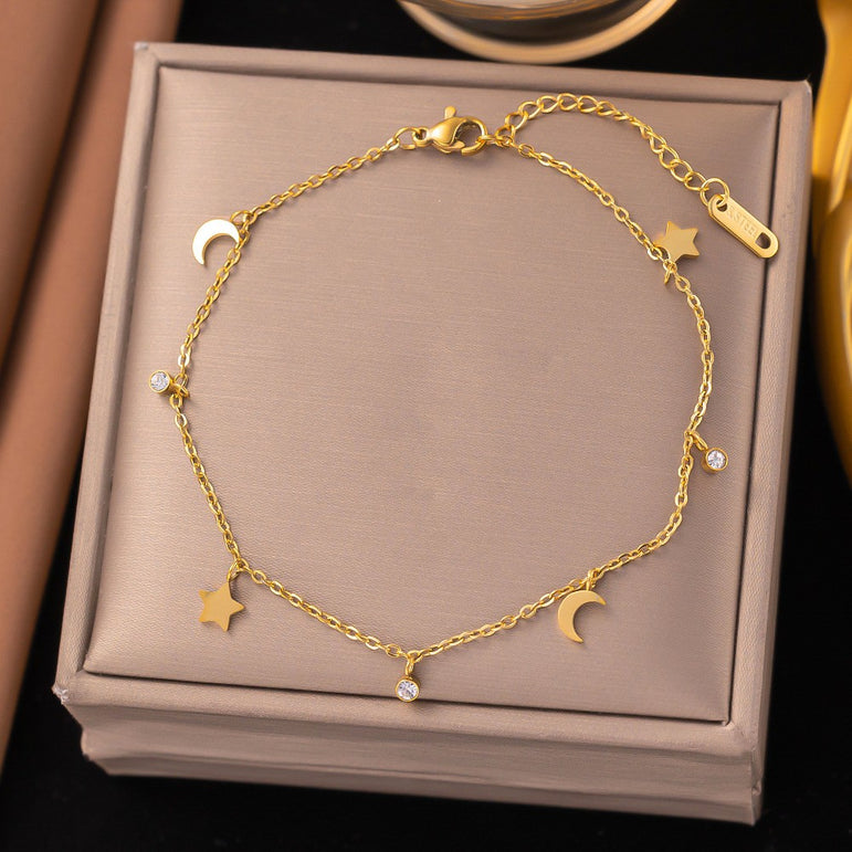  Starry Night Charm Bracelet - The Jazzy Owl