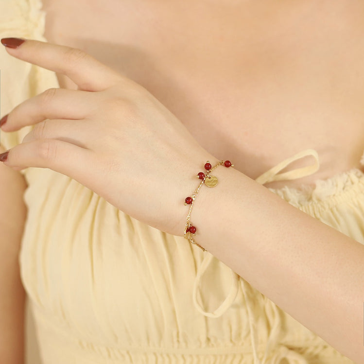  CherryOnTop Bracelet - The Jazzy Owl