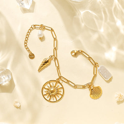  Golden Keepsakes Bracelet - The Jazzy Owl