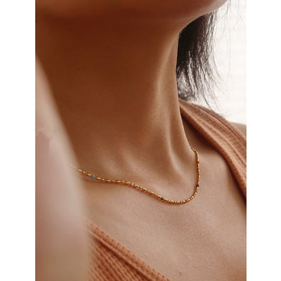  Color Kiss Necklace - The Jazzy Owl