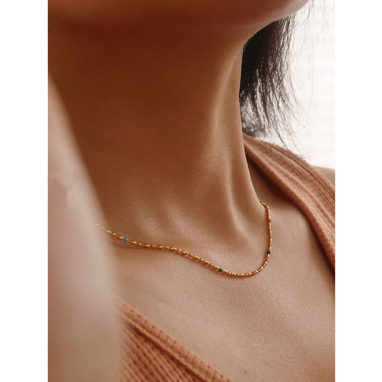  Color Kiss Necklace - The Jazzy Owl