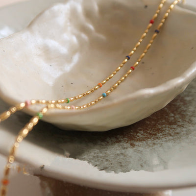  Color Kiss Necklace - The Jazzy Owl