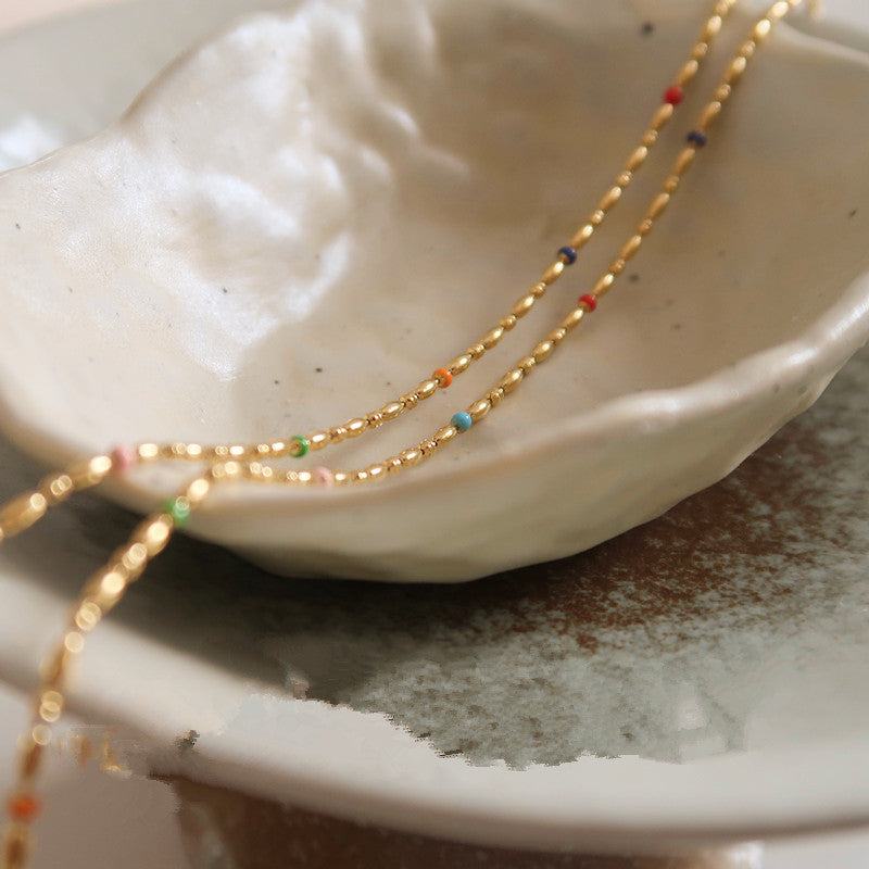  Color Kiss Necklace - The Jazzy Owl