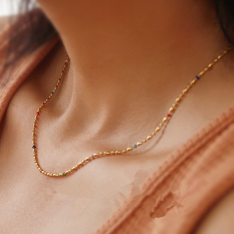  Color Kiss Necklace - The Jazzy Owl