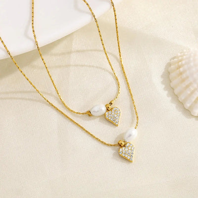  Promise Pearl Heart Bracelet - The Jazzy Owl