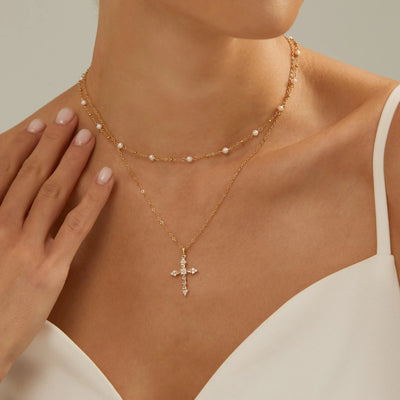  Pearl Sprinkles Necklace - The Jazzy Owl