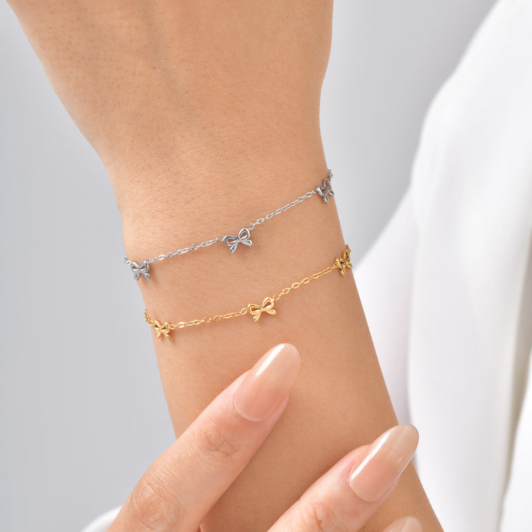  Sweet Bow Bracelet - The Jazzy Owl