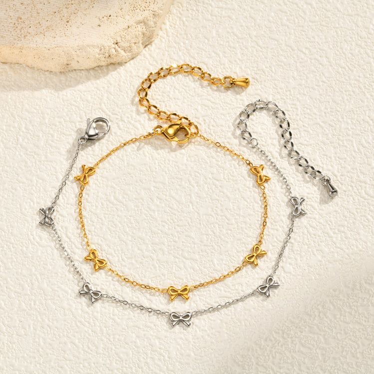  Sweet Bow Bracelet - The Jazzy Owl