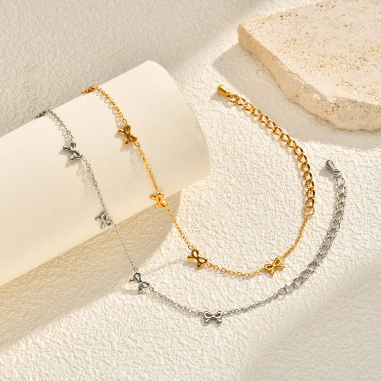  Sweet Bow Bracelet - The Jazzy Owl