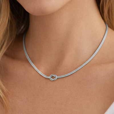  Link Knot Necklace - The Jazzy Owl