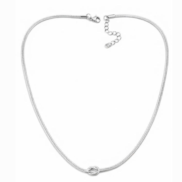  Link Knot Necklace - The Jazzy Owl