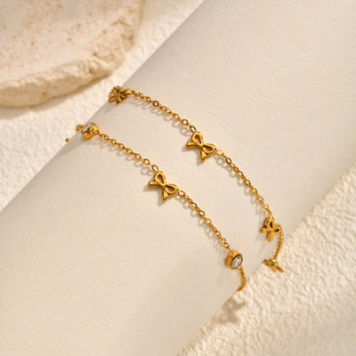  Sweet Bow Bracelet - The Jazzy Owl